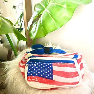 American Flag Fanny Pack